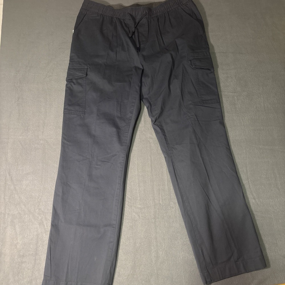 Solaris Men's Cargo Outdoor Pants Size XL Inseam 32 Blue Smoke NWT